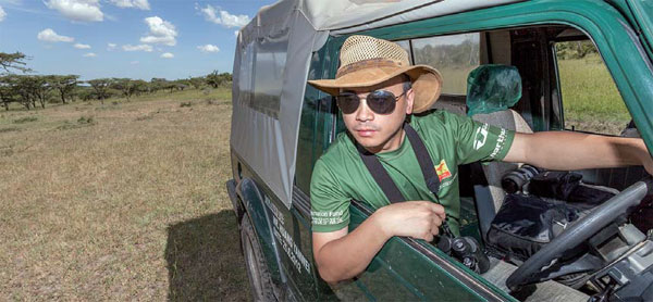 Chinese protecting Kenya's wild side