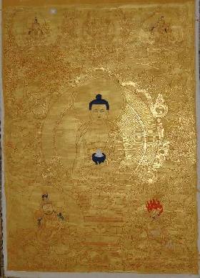 Holy mission to carry forward Tibetan thangka