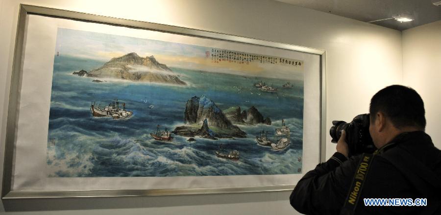 Art exhibition themed on Chinese ocean held in Beijing