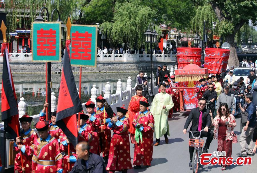 Wedding in traditional way