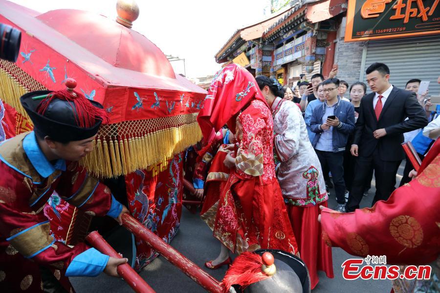 Wedding in traditional way