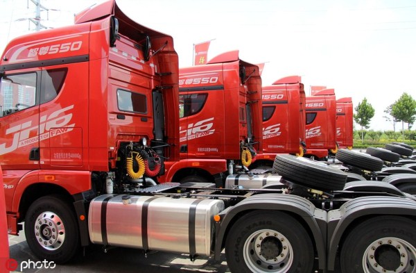 FAW Jiefang sells 1 million J6 heavy-duty trucks