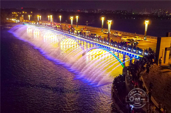 Music fountain in Changchun