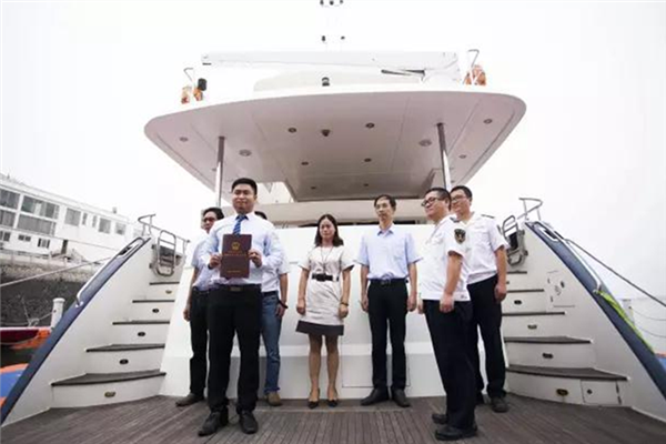 A first look at Pingtan’s first authorized yacht