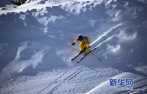 Ski in Gansu