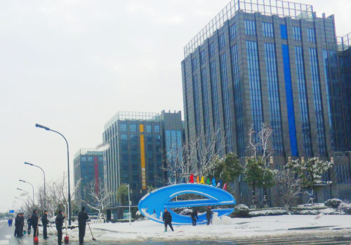 Snow scene in Nantong