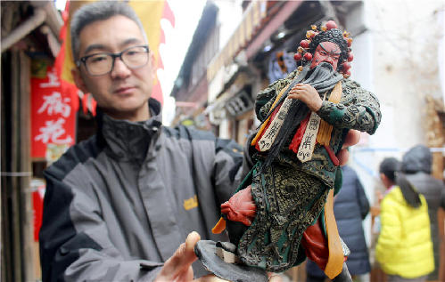 Dough figurines of Monkey King welcome the New Year