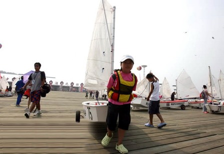 Shandong province Sailboat Youth Championship kicks off