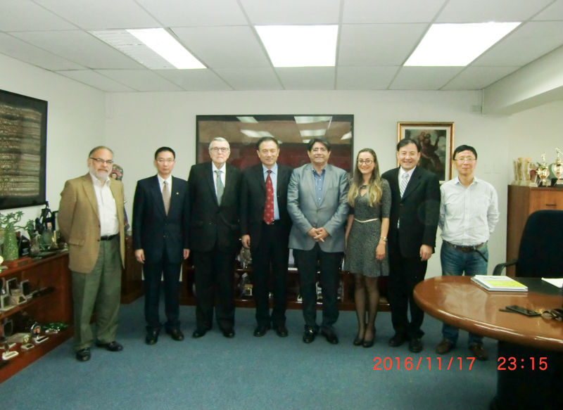 Lu Ming visits Argentina, Peru, and the US