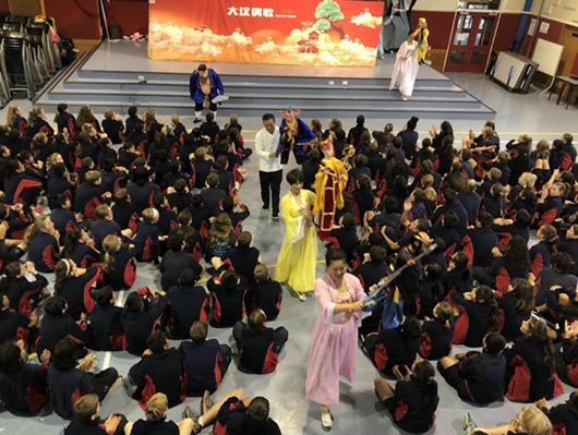 'Journey to the West' puppet show captivates New Zealand students