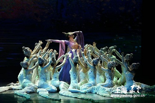 Jiading stages dance drama Thousand-handed Goddess of Mercy