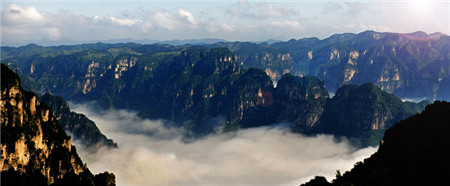 Taihang Mountain travel route