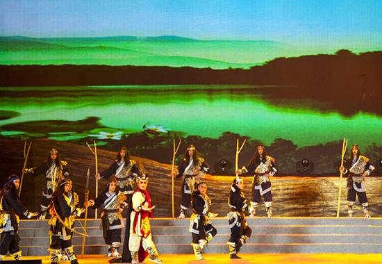 'Ode to Yao' onstage in Linfen