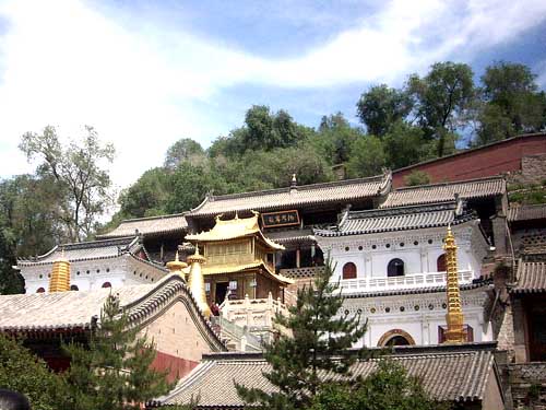 Buddhist architecture on Mount Wutai