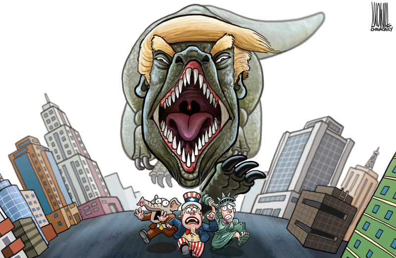 Trump Godzilla