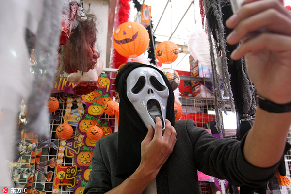 Is Halloween gaining popularity in China?