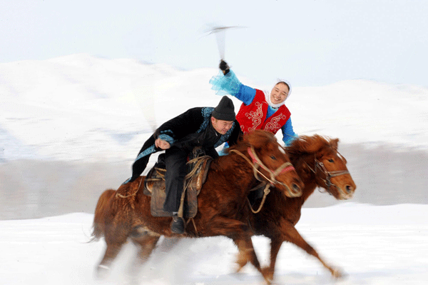 Ice and Snow Festival rides into Xinjiang