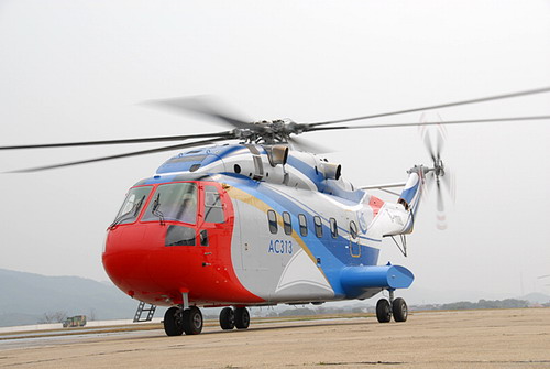 Chinese-made good-sized copter debuts successfully