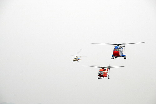 Chinese-made good-sized copter debuts successfully