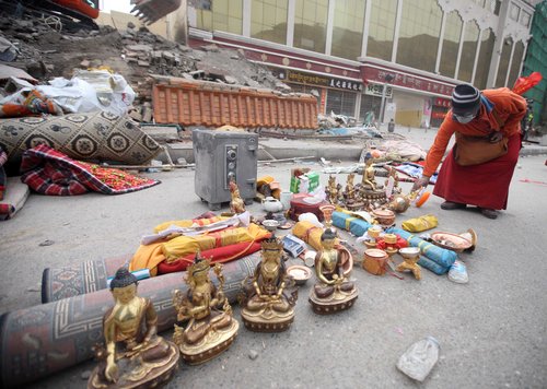 Treasures found in quake rubble