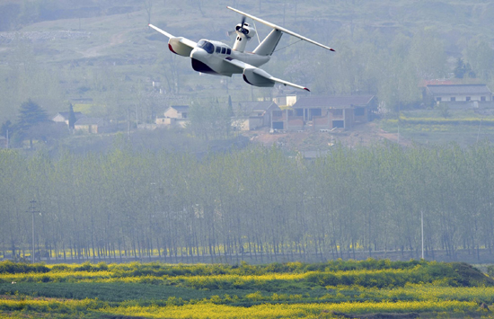 'Angel Bird' has trial flight in Nanjing