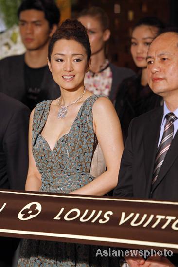 Star-filled grand opening of Louis Vuitton in Shanghai