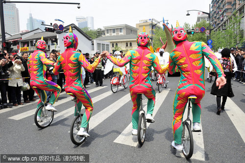 Cartoon festival held in E. China