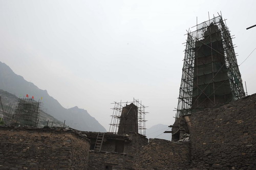 80 million yuan for rebuilding quake hit Qiang village