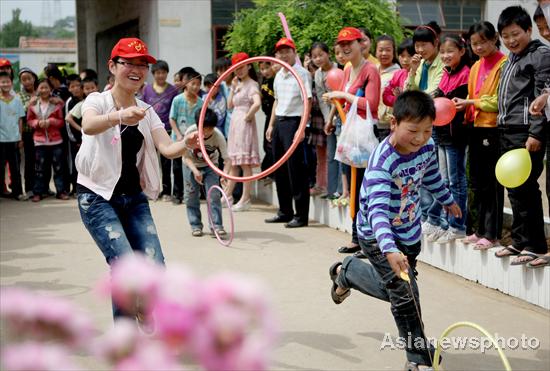 Countryside pupils celebrate Children's Day