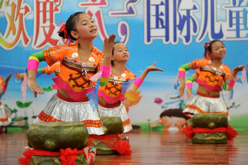 Disabled children celebrate their day