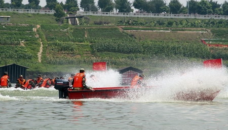 Flood-relief drill to brace for rainy season 