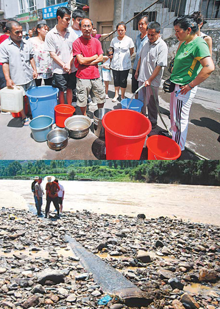 Water supply to 330,000 cut off in NE China city