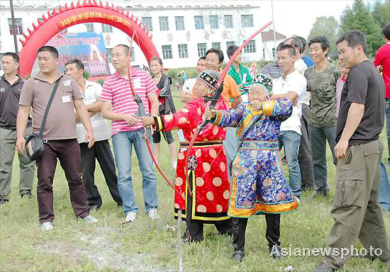 Oroqens celebrate Fire God Festival