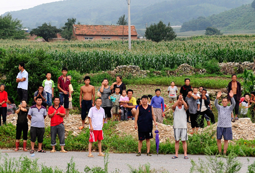 Rain batters northeast China