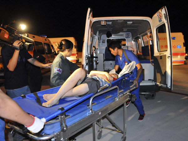 15 hurt in air crash sent to Harbin hospitals