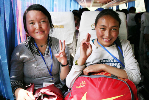 Tibetan students educated away from hometown