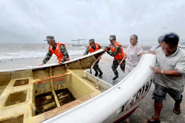 Coastal province braces for tropical storm