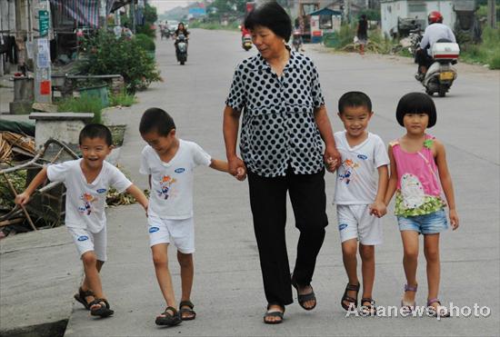 Quadruplets thriving after six years