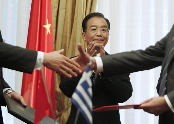 Chinese Premier in Athens for official visit