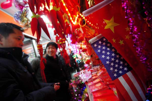 Lunar new year merchandising market