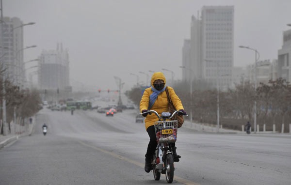 Sandstorm hits NW China