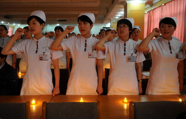 For Nurses Day: Angels in white