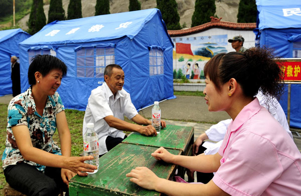 Emergency drill near Three Gorges Reservoir