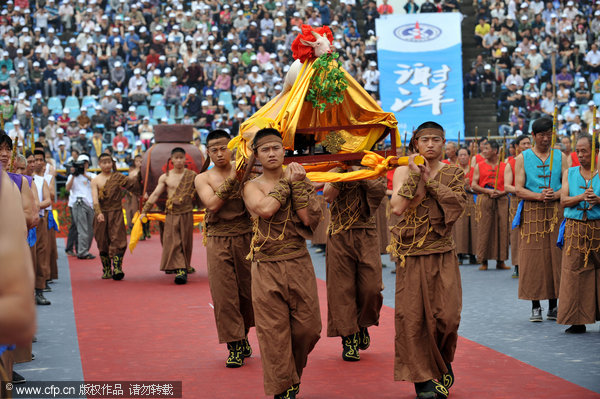 Ceremony held to thank the sea