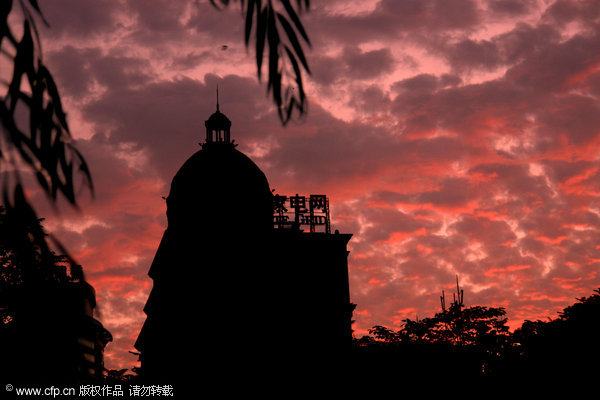 Red sky at night, shepherd's delight