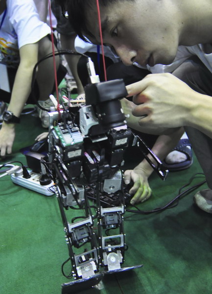 Robots compete on the national stage