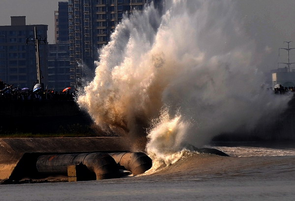 Time to tide in Qiantang River