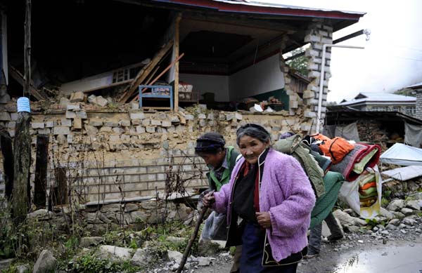 Indian quake hits Yadong county