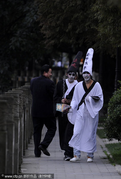 Halloween celebrations in China