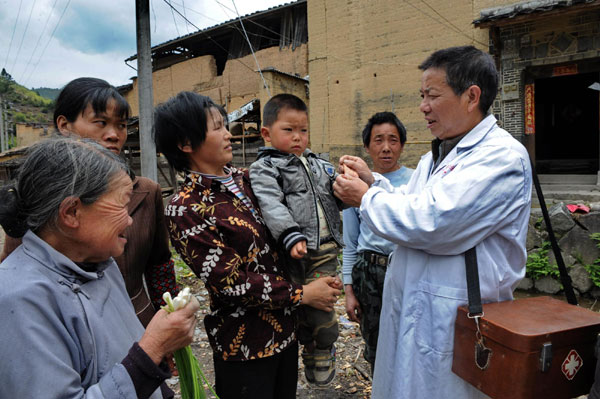 From farmer to village doctor